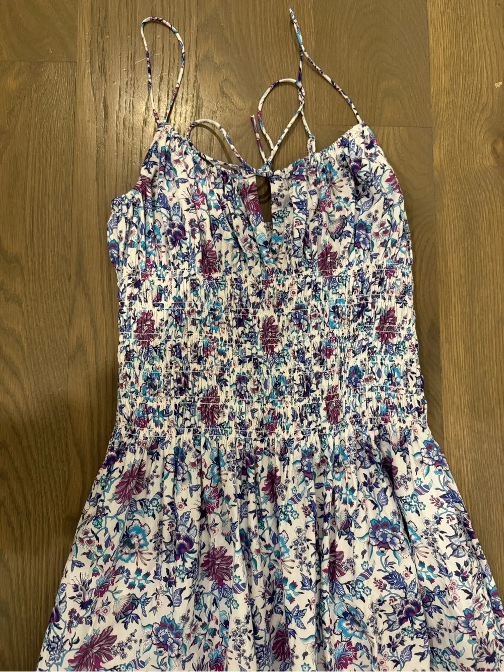 J. Crew Smocked sundress in Liberty® Christelle fabric